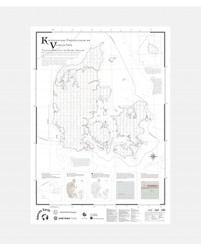 Det blå Danmarkskort - Tallenes beretning om danske arealer - A0